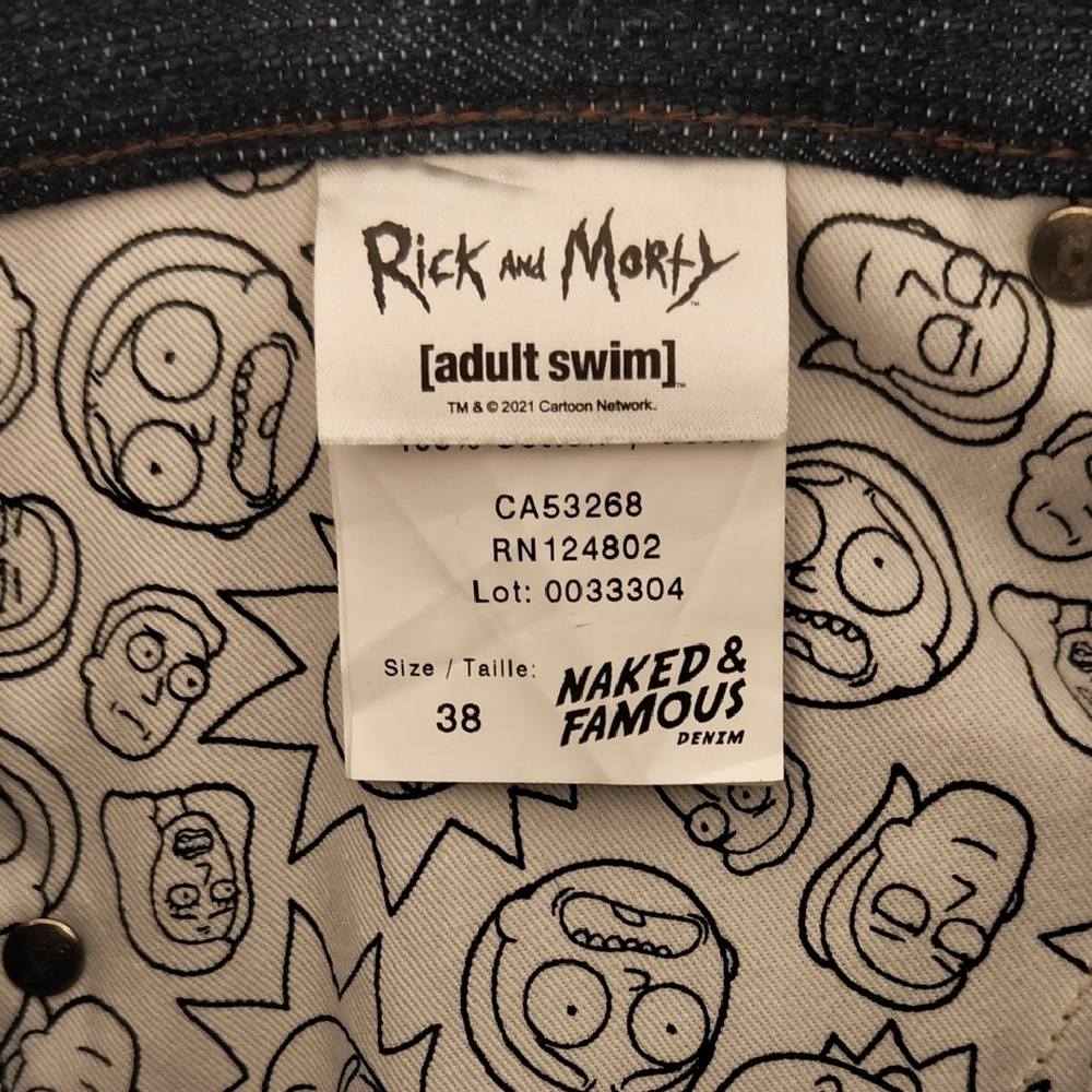 Naked & Famous Pickle Rick Denim - Picture 7 of 8
